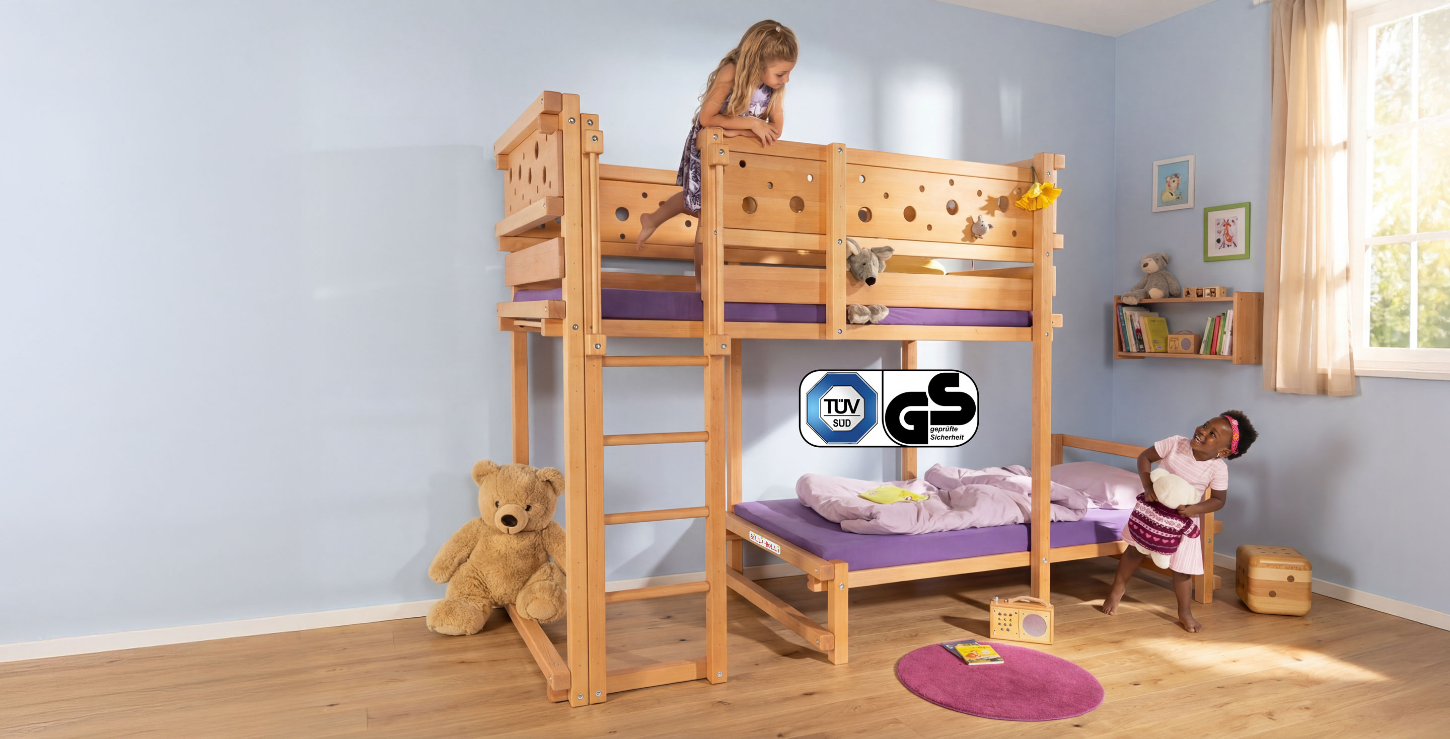 Kids’ furniture for every child’s room: loft beds, bunk beds, kids’ beds and cots